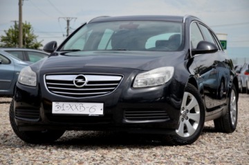 Opel Insignia I Sports Tourer 1.4 Turbo ECOTEC Start/Stop 140KM 2012 CZARNA OPŁACONA 1.4T 140KM SERWIS NAVI 2xPARKTRONIK ALU GWARANCJA