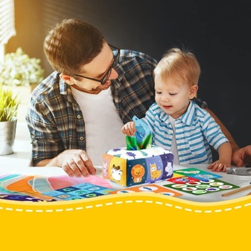 СОРТЕР С САЛФЕТКАМИ ПЛЮШЕВЫЕ ЖИВОТНЫЕ MONTESSORI SENSORY