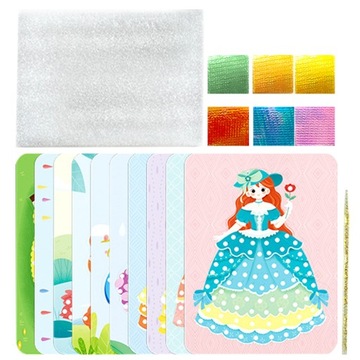 1 комплект творческого набора для творчества из ткани «сделай сам»