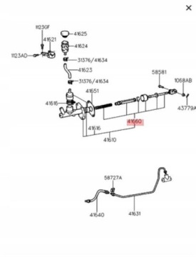 4166022A00, Dämpfer POMPKI der Kupplung HYUNDAI ACCENT 94-99 / 4166022A00 | thumb 2