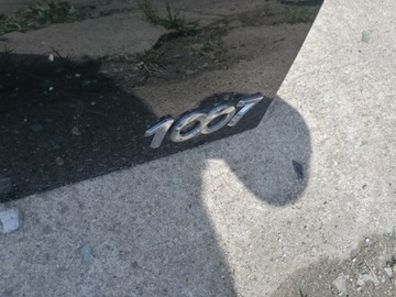 PEUGEOT 1007 05R SKLO (OKNO) KRYT KUFRU