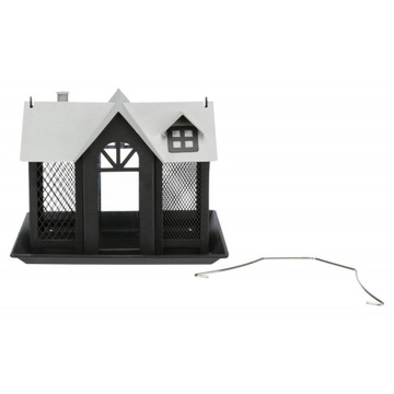 Trixie Karmnik Villa, 2,000 ml/26×19×19 cm, czarny
