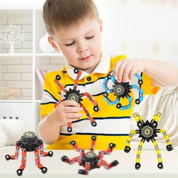 FIDGET SPINNER СБОРКА РОБОТА АНТИСТРЕССОВАЯ СЕНСОРНАЯ ИГРУШКА