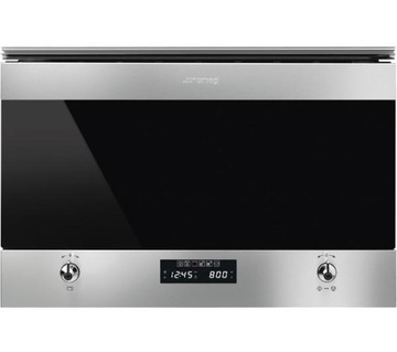 Микроволновая печь для чистки Smeg Classica MP322X1 с грилем 22л