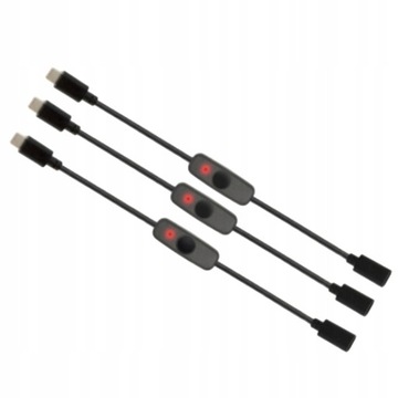 Przełącznik zasilania USB typu C z lampką kontroln