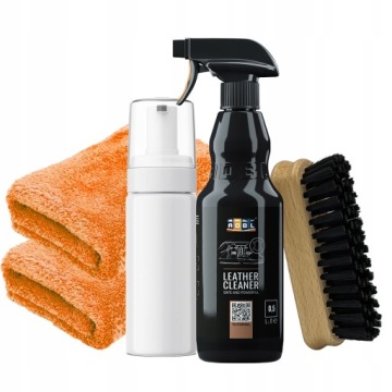 ADBL Leather Cleaner KIT Набор для чистки кожаной обивки.