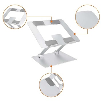 Стабильная подставка-держатель Регулируемая алюминиевая подставка для ноутбука Macbook 17