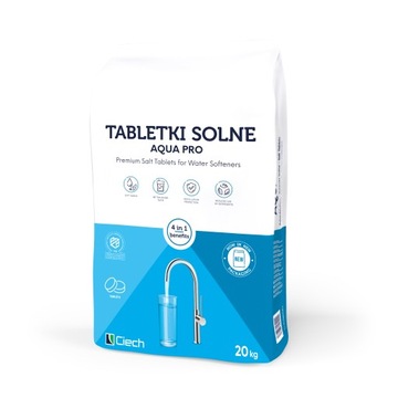 SÓL CIECH 20KG TABLETKI SOLNE DO STACJI UZDATNIANIA ZMIĘKCZACZ WODY