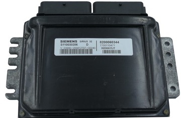 STEROWNIK RENAULT S110030206D 8200060344 SIRIUS32