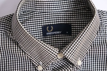 FRED PERRY__MODNA KOSZULA W KRATKĘ SLIM FIT__M