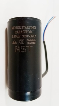 Kondensator rozruchowy 150 uF silnika 320V VAC