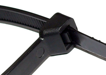 OPASKA opaski zaciskowe kablowe CZARNE 200 x 3,6mm