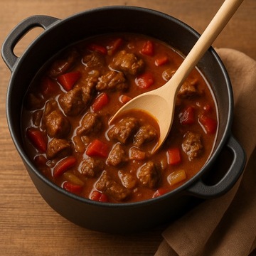 Łyżka drewniana Szwedzka Owalna 20 Cm