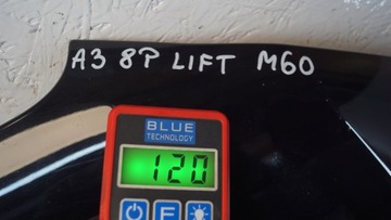 КРЫШКА КАПОТА ДВИГАТЕЛЯ AUDI A3 8P LIFT 08 -> LY9B