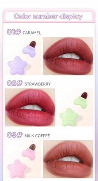 Mini Star Lipstick 6/8/10/16 Color Velvet Mat