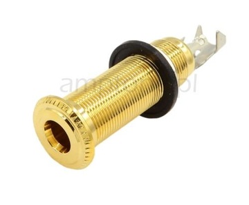 Gniazdo Jack gitarowe 6,3mm stereo cylindryczne T3