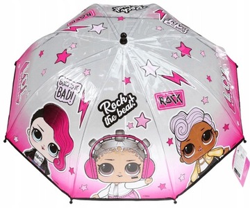 LOL SURPRISE прозрачный детский зонт