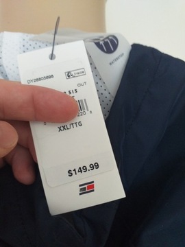 TOMMY HILFIGER KURTKA MĘSKA XXL POLIESTER