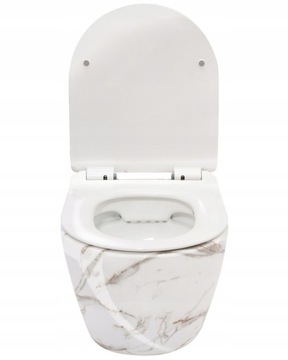 Унитаз CARLOS LAVA из глянцевого мрамора, без оправы Rea