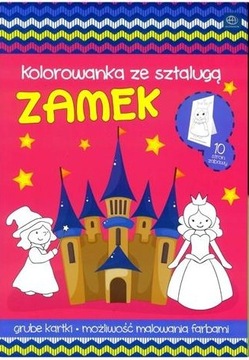 Kolorowanka ze sztalugą INTERDRUK A4 Zamek