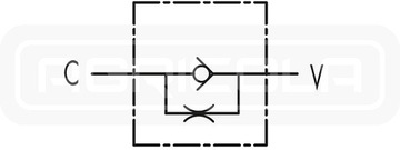 КЛАПАН ОБРАТНЫЙ КЛАПАН VRFU 90 M36 110L 250bar OM