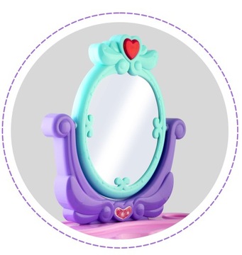 БОЛЬШОЙ ТРУБОМ ДЛЯ ДЕВОЧКИ СО СВЕТОДИОДНЫМ ЗЕРКАЛОМ