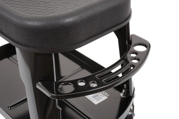 СТУЛ ДЛЯ МАСТЕРСКОЙ СИДЕНЬЕ СТУЛ СТУЛ С ПОЛКОЙ STRONG SOLID