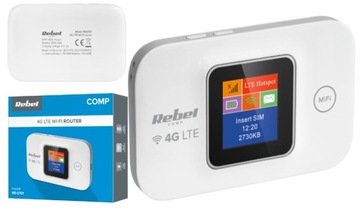 MODEM RUTER WIFI PRZENOŚNY 4G LTE NA KARTĘ SIM