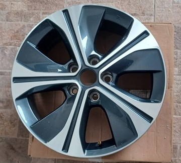 DISK ALU NISSAN 17" OE LEAF PULSAR JUKE QASHQAI STAV VELMI DOBRÝ N86701