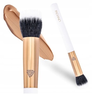 Косметичка с 2 кистями для макияжа Pagano, подарочный набор для женщин на Рождество