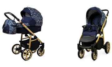 Wózek dziecięcy głęboki spacerowy BabyLux COLORLUX