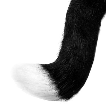 Костюм кошачьих ушей и хвоста из искусственного меха