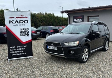 Mitsubishi Outlander II 2.0 DID DOHC 140KM 2009 Mitsubishi Outlander 4x4 7 osobowy 2.0 Diesel 140KM