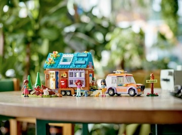 KLOCKI LEGO FRIENDS MOBILNY DOMEK SAMOCHÓD OGNISKO PREZENT DLA 7,8,9 LATKI