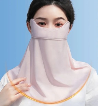 Summer Sun Protection Mask for Women Summer Breathable Face Cover Anti-UV