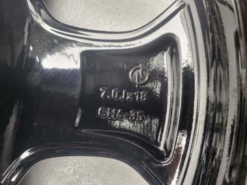 DISK HLINÍK OPEL OE MOKKA II CROSSLAND PEUGEOT 208 2008 7.0" X 18" 4X108 ET 35