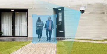 Bezprzewodowa kamera obrotowa IP 360 WiFi Smart Home HD EDUP nagrywanie