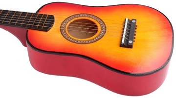 Gitara drewniana akustyczna 6 strunowa dla dzieci