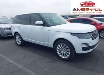 Land Rover Range Rover IV SUV SWB Facelifting 3.0 V6 S/C 380KM 2019 Land Rover Range Rover 2019r., SUPERCHARGED HSE, od ubezpieczalni 3.0 380KM
