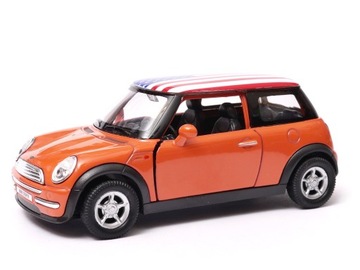 Mini Cooper S USA 1:34 model WELLY pomar 49766US