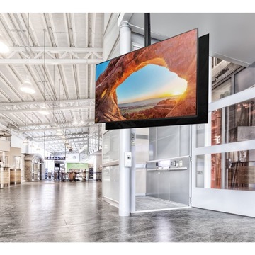 Двойное потолочное крепление для двух телевизоров, макс. 35 кг, 50 дюймов.