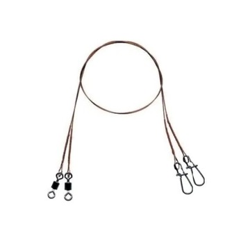 PRZYPON PRZYPONY STALOWE MISTRALL 11kg 35cm 2 szt+_/: