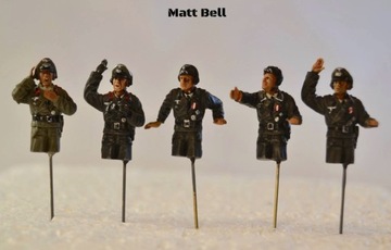 Rubicon Models - Модели немецких танковых экипажей для Bolt Action 3ed