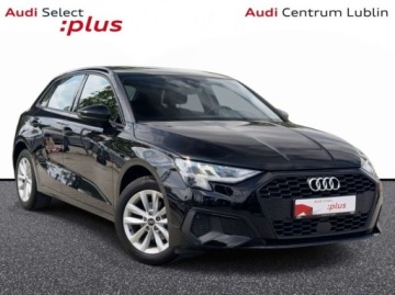 Audi A3 8Y Sportback 1.5 35 TFSI 150KM 2023 Audi A3 Sportback Kamera cofania ,Tempomat , Kluczyk komfortowy , Smartpho, zdjęcie 2