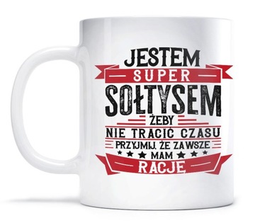Kubek dla PANI SOŁTYS SUPER PANI SOŁTYS