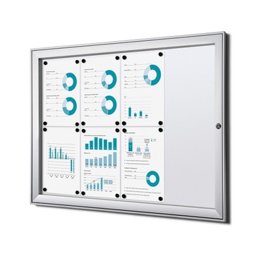 Запираемая витрина для внутреннего/наружного использования 3 x A4