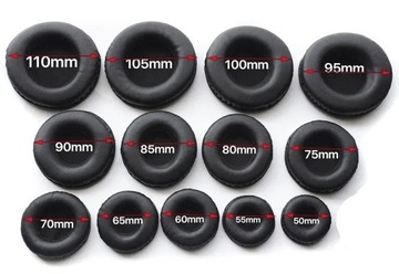 СМЕННЫЕ НАКЛАДКИ ДЛЯ НАУШНИКОВ, НАУШНИКИ ДЛЯ НАУШНИКОВ, 50 мм