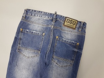 DSQUARED2 spodnie jeansy męskie 32 pas 86
