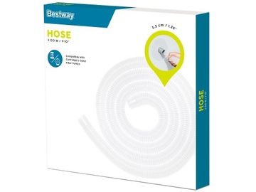 Шланг для фильтра-насоса бассейна 32мм/3м 300см Bestway 58245/58369