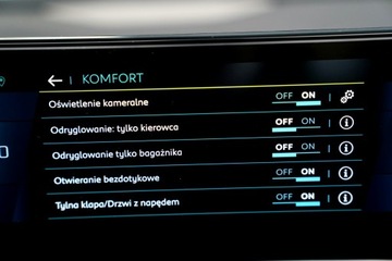 Peugeot 3008 II Plug-In Hybrid Facelifting 1.6 HYBRID4 300KM 2022 Peugeot 3008 GT full led skóra masaze ACC kamera, zdjęcie 39